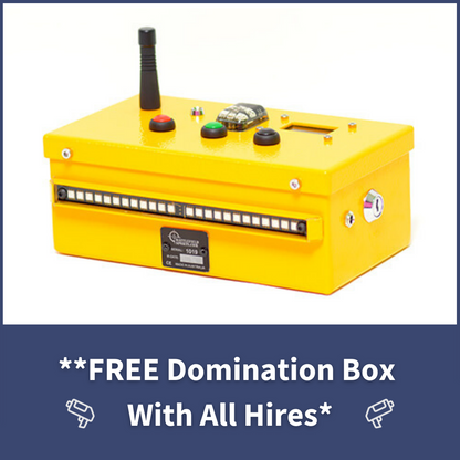 **FREE Domination Box Hire With All Orders*