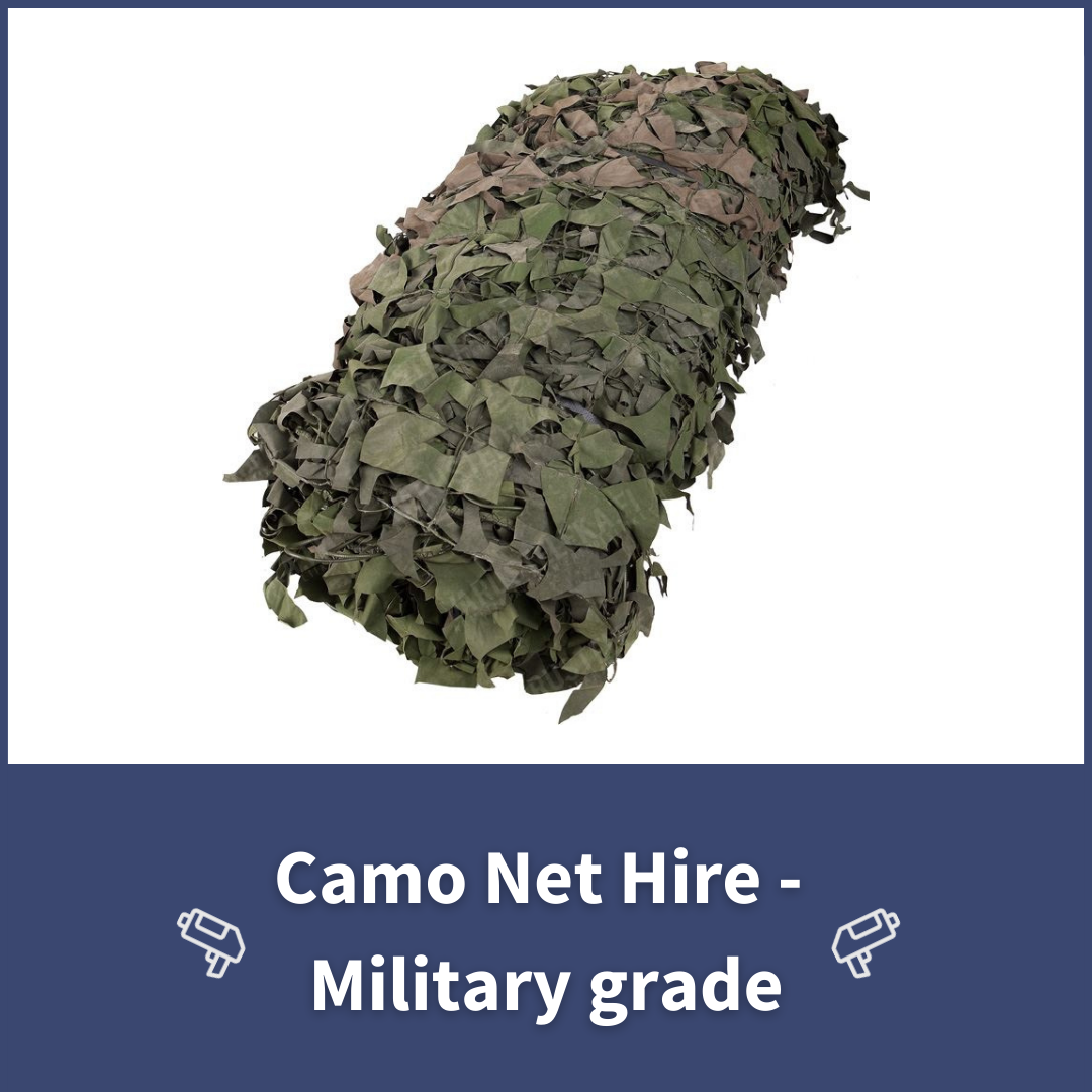 Camo Net Hire - Military grade